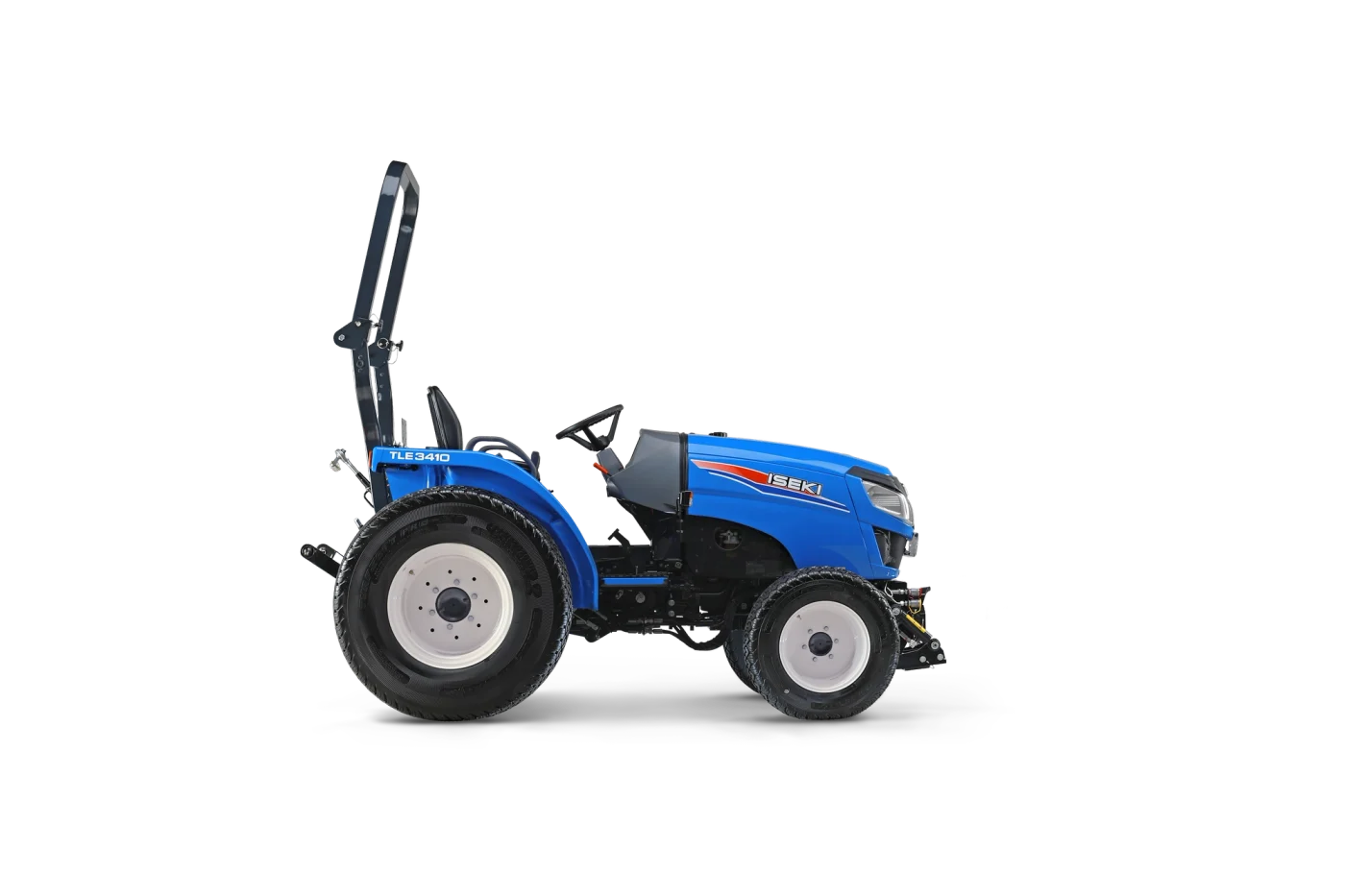 Iseki TLE3410 med veltebøyle og landbruksdekk