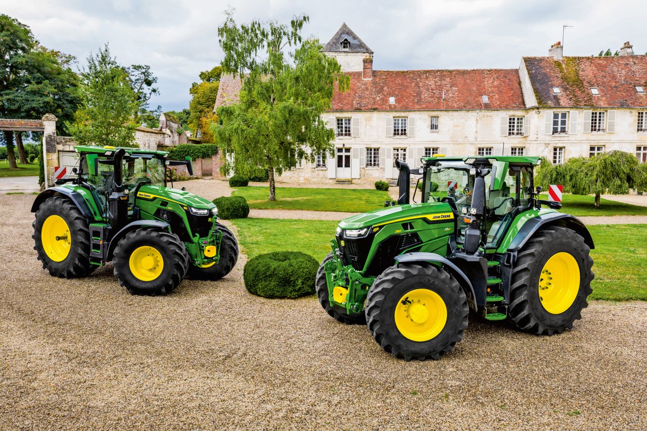 To John Deere 6R-traktorer fra lanseringen av modellår 2027