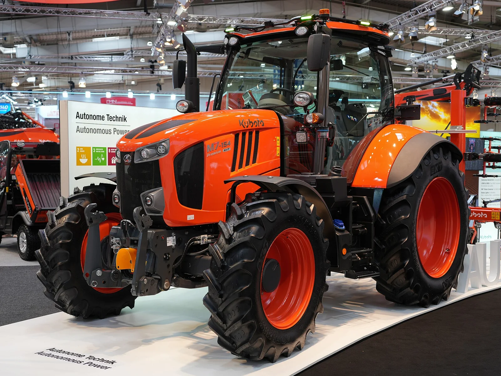 Kubota M7-154 Premium KVT på Agritechnica 2025