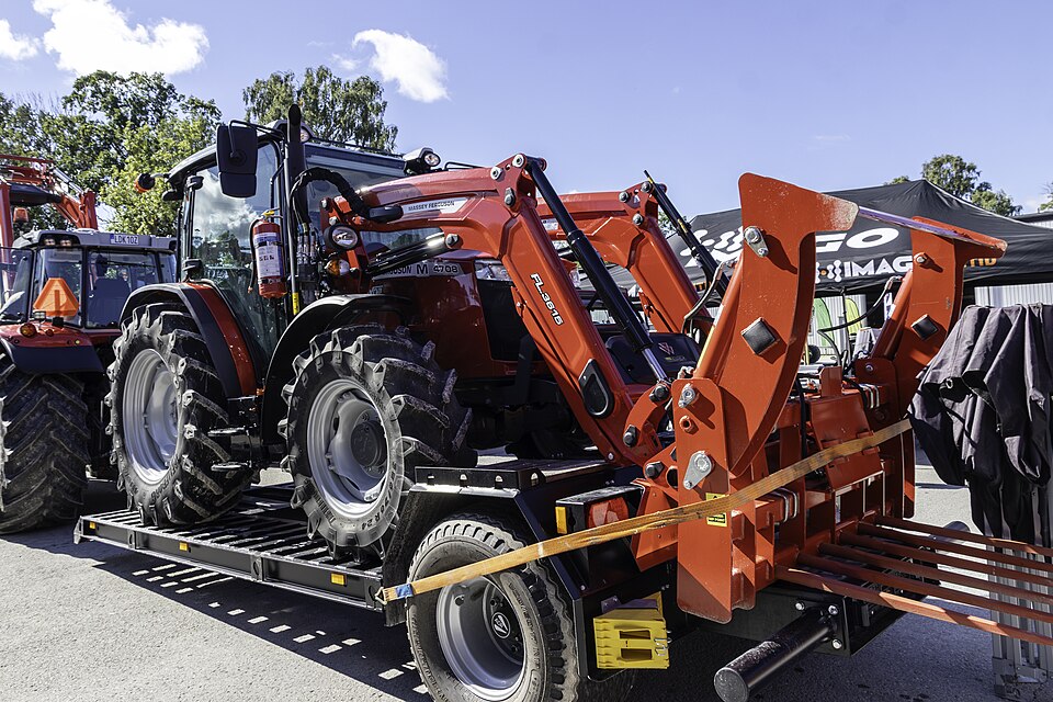 MF 4708 M på Gotland i Sverige, 2026