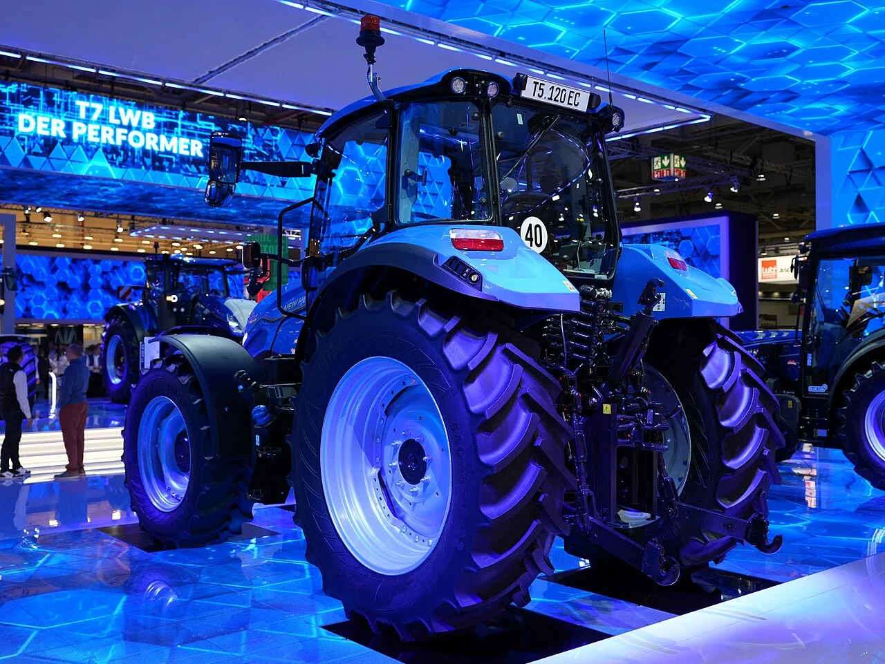 New Holland T5.120 Electro Command på Agritechnica 2025